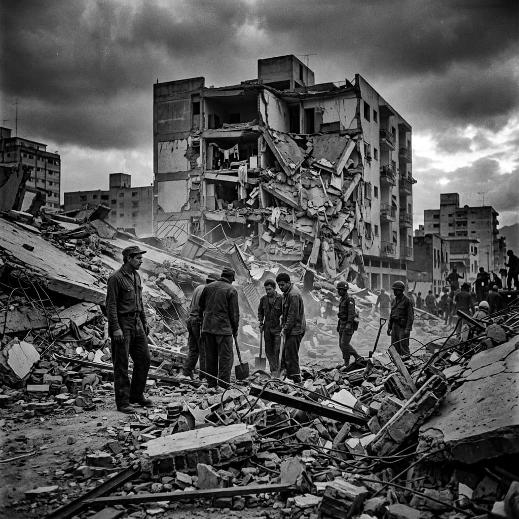 Caracas post-earthquake documentary