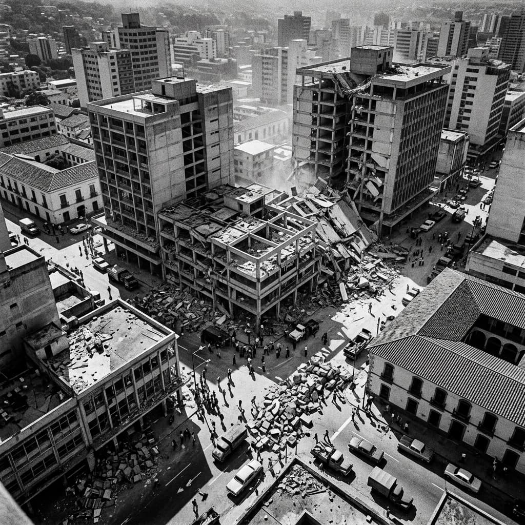 Caracas post-earthquake documentary